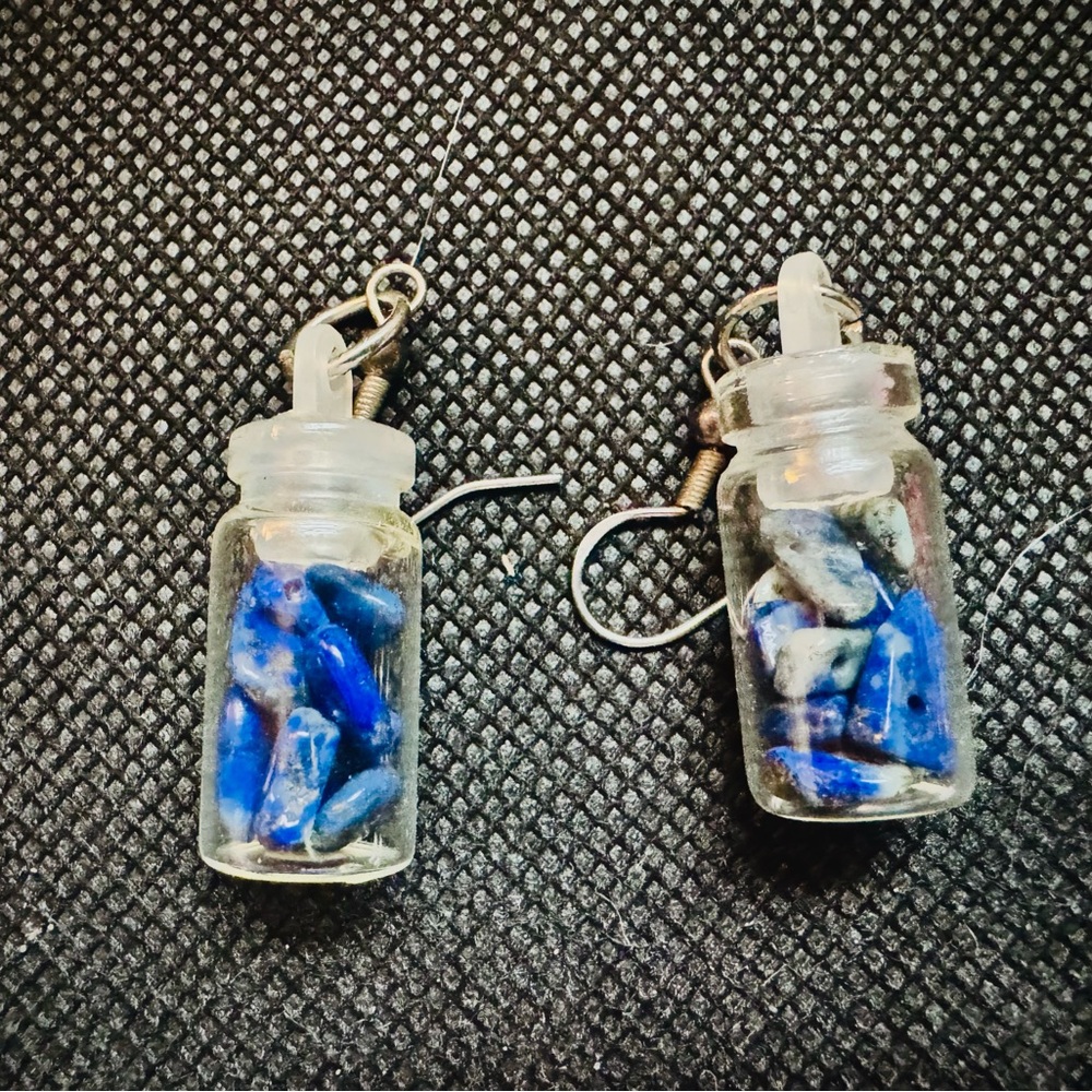 Witchy Spell Bottle Earrings